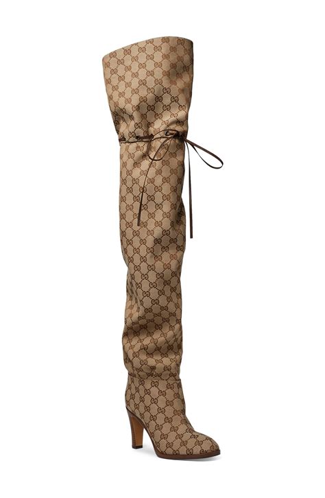 gucci over the knee boots replica|gucci snakeskin boots.